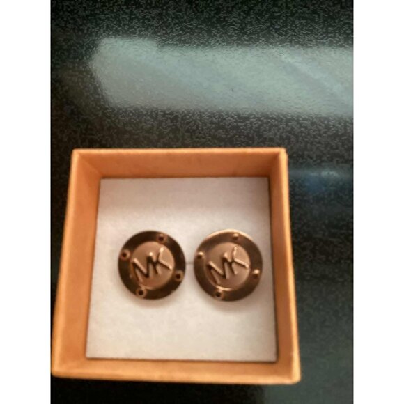 Michael Kors Goldtone Earrings Pierced - Picture 1 of 2